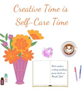 Creativity time is self-care time.