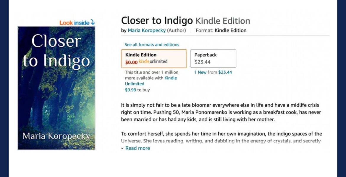 Buy your copy of Closer to Indigo Today!