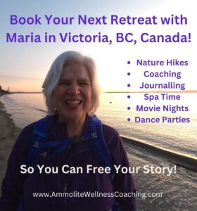 Book your next retreat with Maria in Victoria, BC Canada.