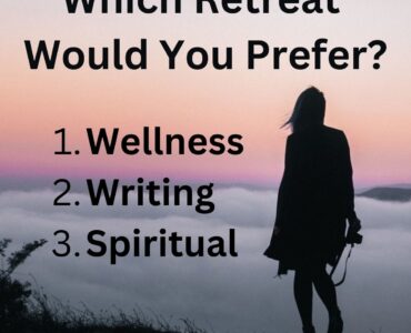 Which retreat would you prefer: wellness, writing or spirituality?